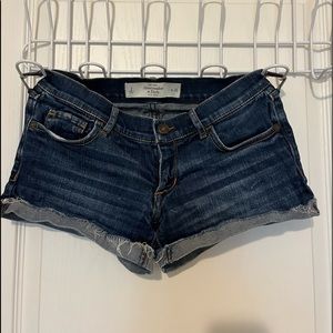Abrecrombie & Fitch jean shorts, size 2